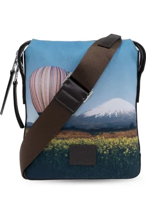 Paul Smith Schultertasche mit Stripe Balloon Mount Fuji-Print