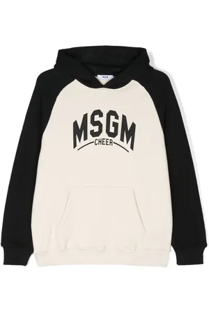 Msgm Hoodie mit Logo-Applikation