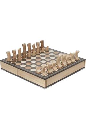 Brunello Cucinelli Krion® Schachspiel-Set