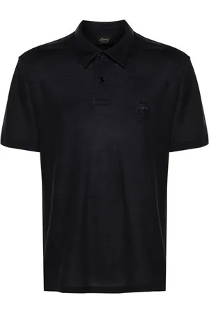 BRIONI Poloshirt mit Logo-Stickerei