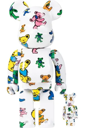 MEDICOM TOY Grateful Dead Dancing BE@RBRICK 100% und 400% Figuren-Set