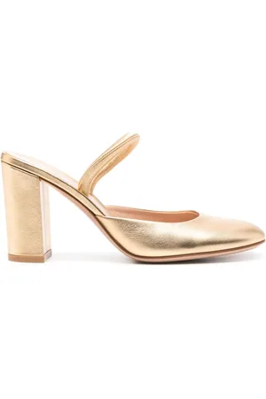 Gianvito Rossi Tivoli Mules 85mm