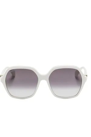 Cartier Sonnenbrille mit geometrischem Gestell