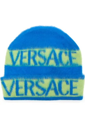 VERSACE Beanie mit Intarsien-Logo