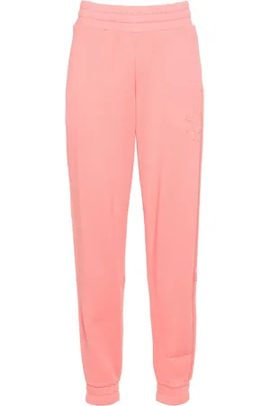 Moncler High-Waist-Jogginghose mit Logo-Prägung