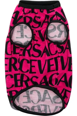 VERSACE Hundeweste mit Logo-Print