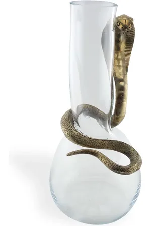 VANESSA MITRANI Cobra Vase aus Glas 400mm