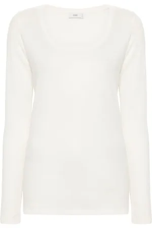 Closed T-Shirt mit U-Ausschnitt