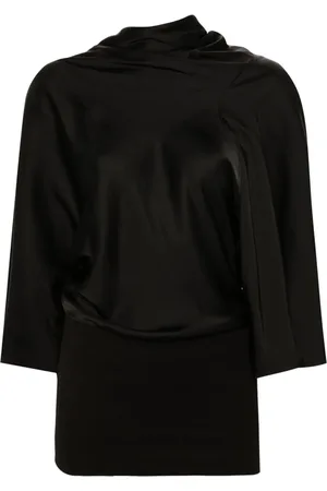 Rick Owens Cylinder Bluse aus Satin