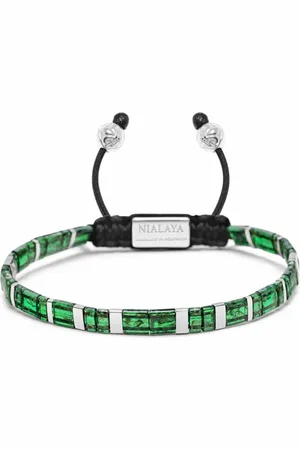 Nialaya Perlenarmband mit Logo-Gravur