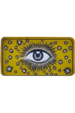 Les-Ottomans Tablett mit Augen-Print