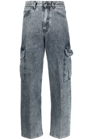 MOORER Jeans mit hohem Bund