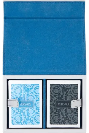 VERSACE Kartenspiel mit Logo-Print