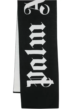Palm Angels Schal mit Jacquard-Logo