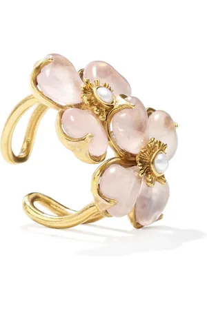 Goossens Vergoldeter Toi & Moi Clover Ring