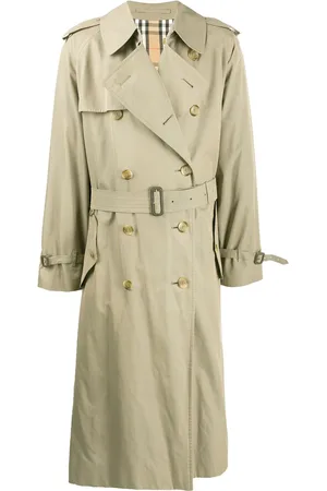 Burberry 1990s Langer Trenchcoat