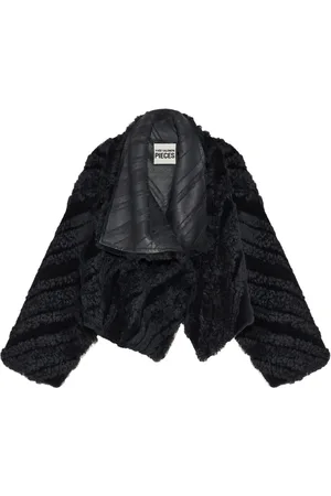 YVES SALOMON Drapierte Cropped-Jacke
