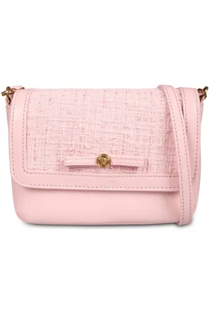 VERSACE Gianni Ribbon Tweed-Schultertasche
