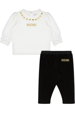 Moschino Hose mit Logo-Print