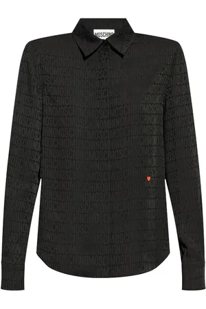 Moschino Hemd mit Logo-Print