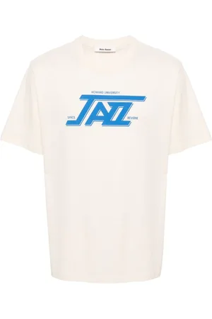 WALES BONNER T-Shirt mit Jazz-Print
