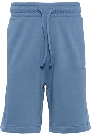 HUGO BOSS Shorts mit Logo-Streifen
