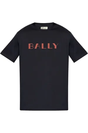 Bally T-Shirt aus Bio-Baumwolle mit Logo-Print
