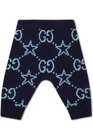 Gucci Gestrickte Intarsien-Hose