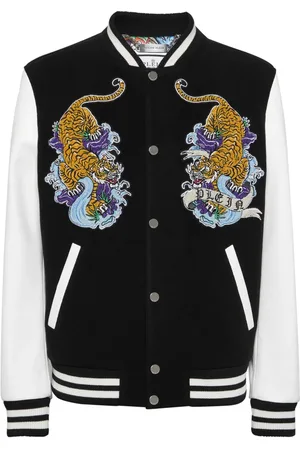 Philipp Plein Bomberjacke mit Tattoo-Patches