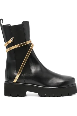 RENE CAOVILLA Stiefel mit Schlangendetail 45mm