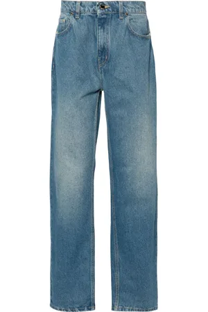 Casablanca Gerade Jeans mit Jacquardmuster