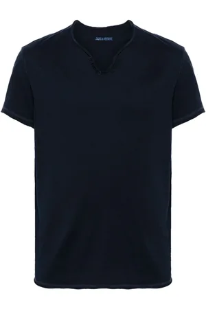 Zadig & Voltaire T-Shirt mit Henley-Kragen