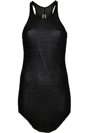 Rick Owens Geripptes Tanktop