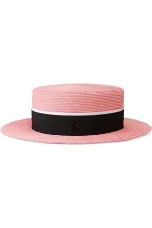 Le Mont St Michel Kiki Fedora aus Bast