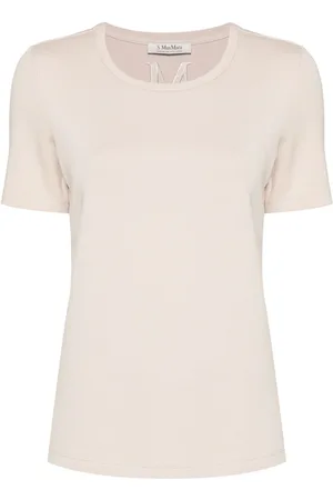 Max Mara T-Shirt mit Tubo-Stickerei