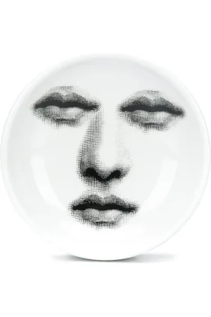 FORNASETTI Schale mit Gesicht-Print