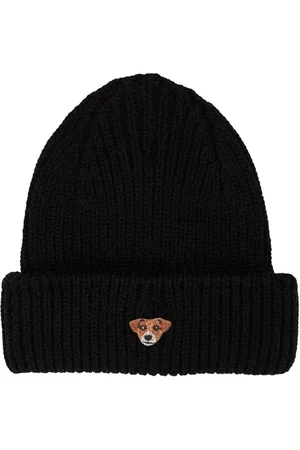 PELO FOUNDATION Beanie mit Hundeapplikation