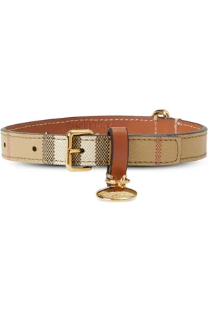 Burberry Kleines Hundehalsband mit Vintage-Check