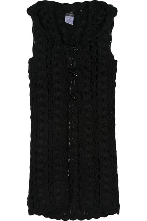 CHANEL 2008s gehäkelte Kapuzenweste