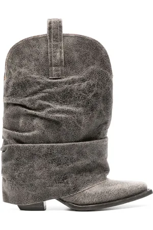 R13 Stiefel mit Riss-Effekt