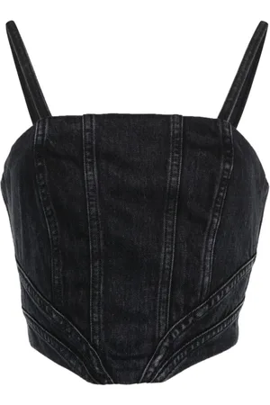 AMIRI Cropped-Top im Corsage-Stil