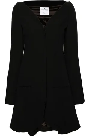 Courrèges Ellipse Heritage Kreppmantel