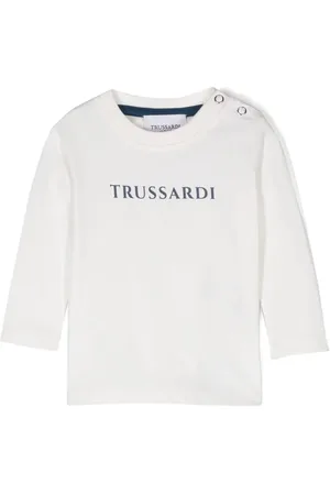 Trussardi T-Shirt mit Logo-Print