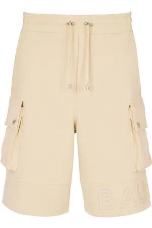 Balmain Shorts mit Logo-Prägung