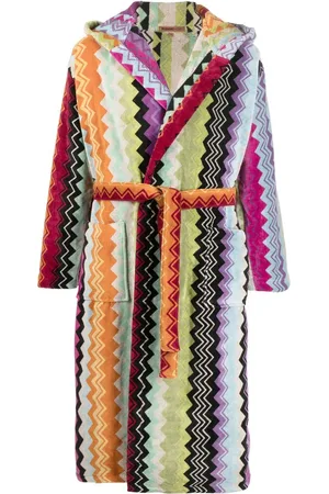 Missoni Bademantel mit Zickzackmuster