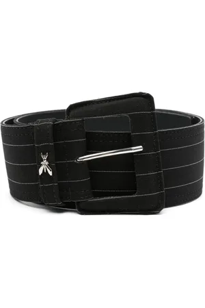 Patrizia Pepe Twill-Gürtel mit Nadelstreifen