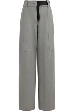 Salvatore Ferragamo Palazzohose aus Canvas