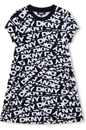DKNY Kleid mit Logo-Print