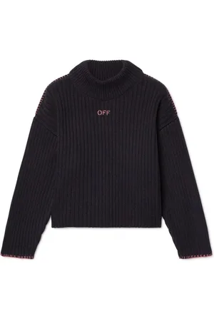 OFF-WHITE Gerippter Off Stamp Pullover