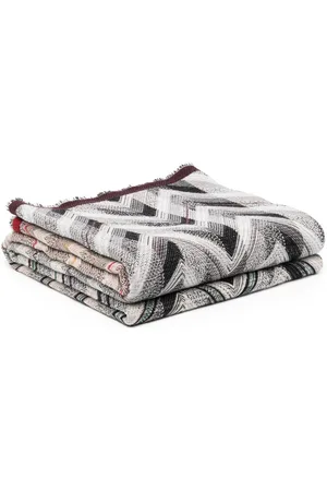 Missoni Gestrickte Decke mit Streifen